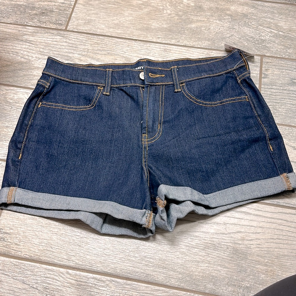 NWT Old Navy Mid Rise Denim Shorts